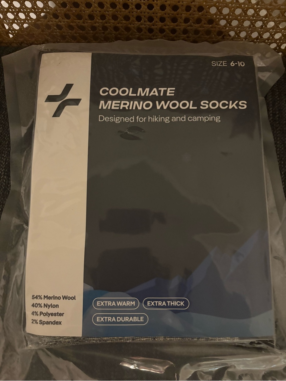 Merino Wool Socks - Charcoal Gray - Men